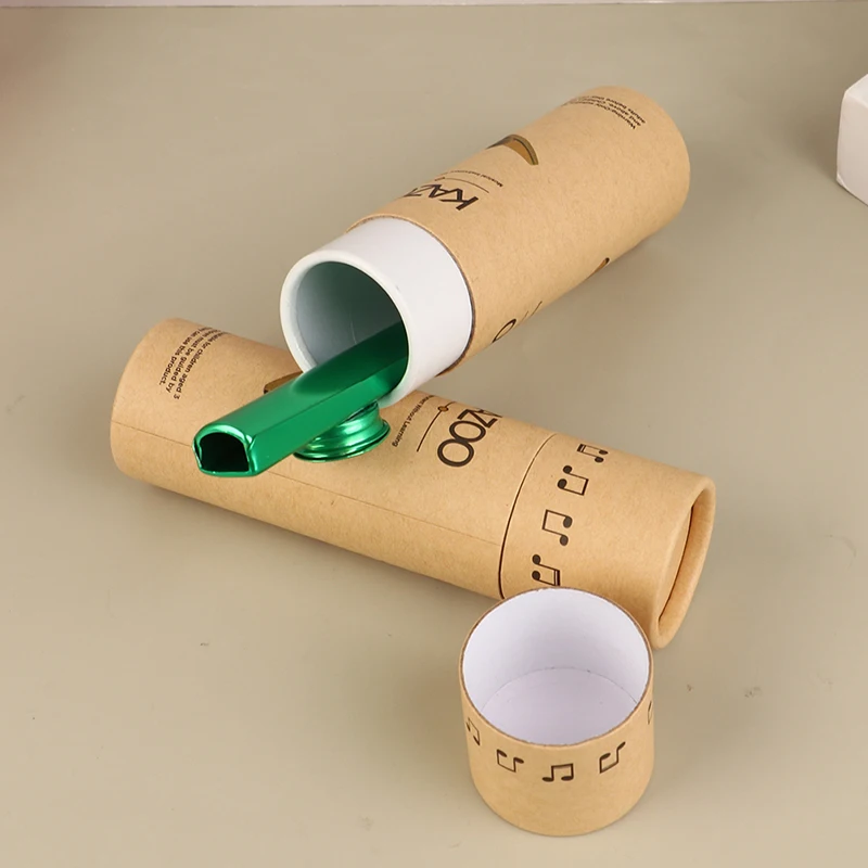 Description Picture 6 of item2Pcs/Set Kazoo Box Metal Kazoo Paper Storage Holder for Mouth Blowing Musical Instrument Organizer Accessories
