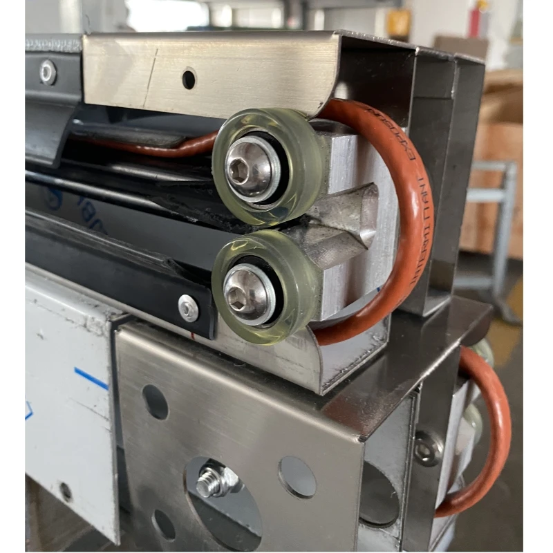 Door Parts Roller For High Speed Rolling Door Cold Storage Freezer Scroll Wheel Zipper type Rail Accessories