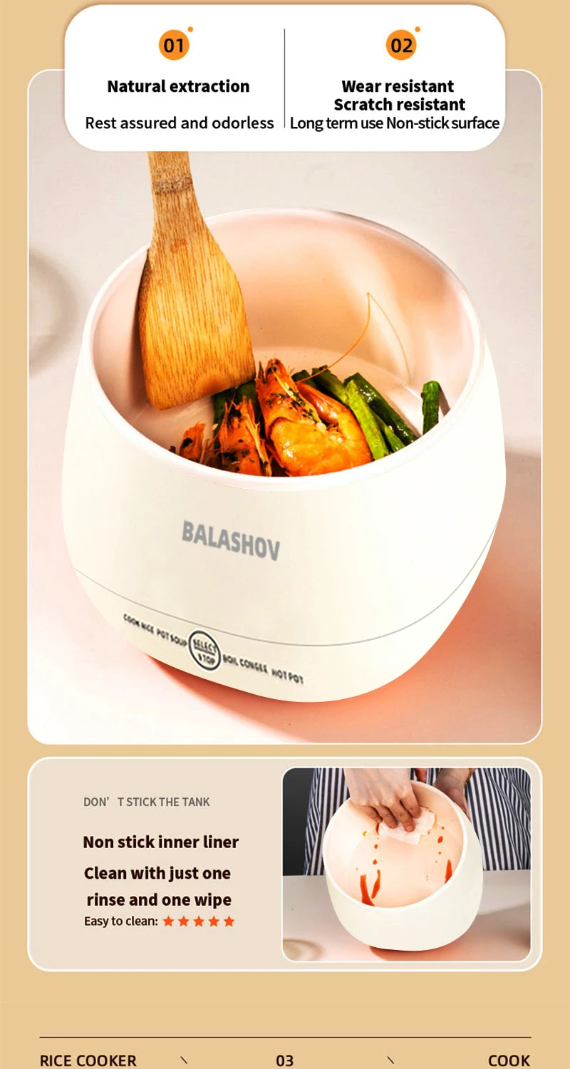 1.8L Portable Mini Rice Cooker Household Kitchen Multifunctional Non-Stick Electric Cooking machine 1-2 People Small Rice Cooker 5 küchexyz.de S58818f4720de4095bc75f4dfa56635d4E küchexyz.de Best Price | Fast Delivery |Quality Product 1.8L Portable Mini Rice Cooker Household Kitchen Multifunctional Non-Stick Electric Cooking machine 1-2 People Small Rice Cooker