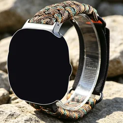 Sports Nylon Rope Bracelet - Outdoor Breathable Strap for Galaxy Ultra Band (Multicolor)
