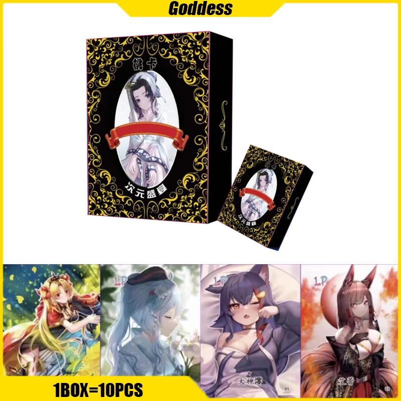 

TAOKA Goddess Cards Anime Figure Girls Sisters Collection Playing Cards Mistery Box Board Games Booster Box Toys Birthday Gifts