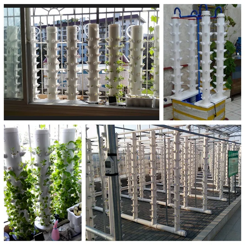 2Pcs/5Pcs DIY Hydroponic Colonization Cups Garden Veg Vertical Tower Planter Fittings Hydroponic system Colonization Cups hydroponic planting tools