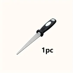 Diamond Double - Sided Sharpener for Metal and Garden Tools (Black)