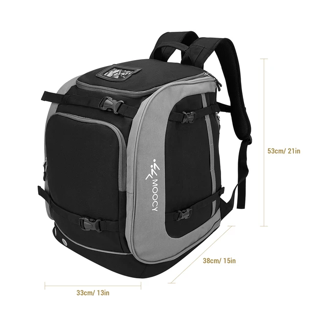 Borsa da viaggio per scarponi da sci Zaino da 50 lri di grande capacà impermeabile per scarponi da snowboard Occhiali per casco Sci da appendere Separazione asciutta e bagnata  18