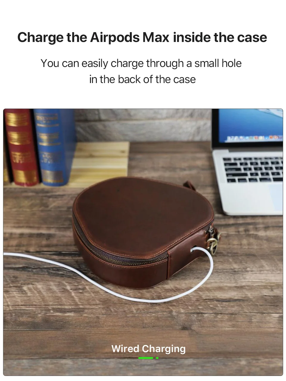 Genuine Leather Case for Apple AirPods Max SONY WH1000 XM4 Headphone Travel Carrying Case Protective Cover Portable Storage Box