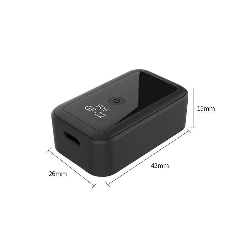 GF-22 Car Tracker Device Strong Magnetic Automatic Alarm Motorcycle Car Mini GPS Trackers Voice Control Anti-Lost Device Locator