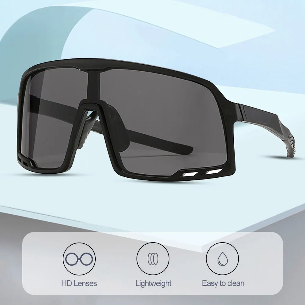 YIJUNSTORE Lunettes De Soleil Sport Polarisé UV400 – Lunettes Cyclisme, Running, Pêche, Protection Anti-UV Pour Homme Et Femme