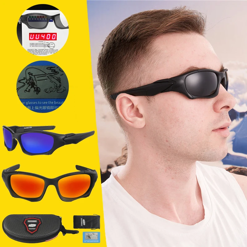 Queshark Men Women TR90 UV400 Polarized Cycling Glasses Bicycle Goggles  Bike Sport Sunglasses Cycling Eyewear Fishing Glasses - AliExpress