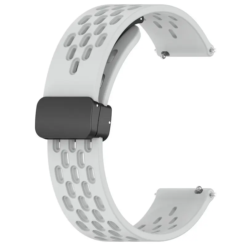 Magnetic Silicone Watch Strap - Universal Fit 20mm & 22mm Bands