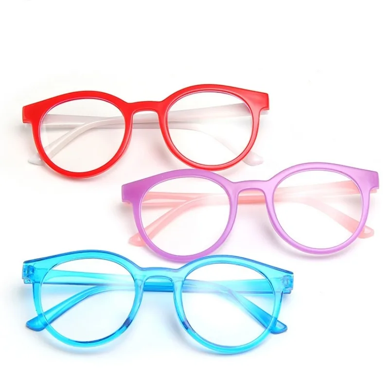 Anti Blue Light Glasses Fashion Anti Blue Light Computer Glasses Kids Boy Girl Clear Plain Children Eyewear Optical Spectacle Eyeglass