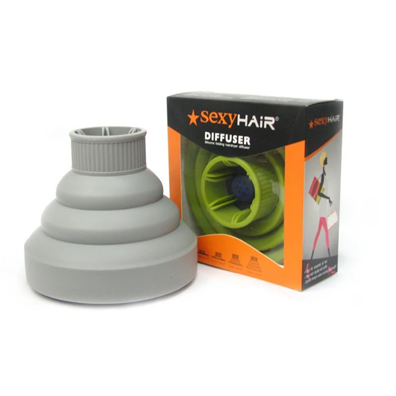 Hairdressing เครื่องเป่าผม Diffuser พับเครื่องมือ Salon สิ่งแวดล้อม