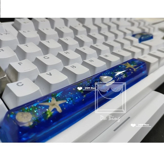 Teclas para teclado mecánico Cherry Mx Switch, personalidad 1u, resina  translúcida, regalo R4, teclas ESC - AliExpress