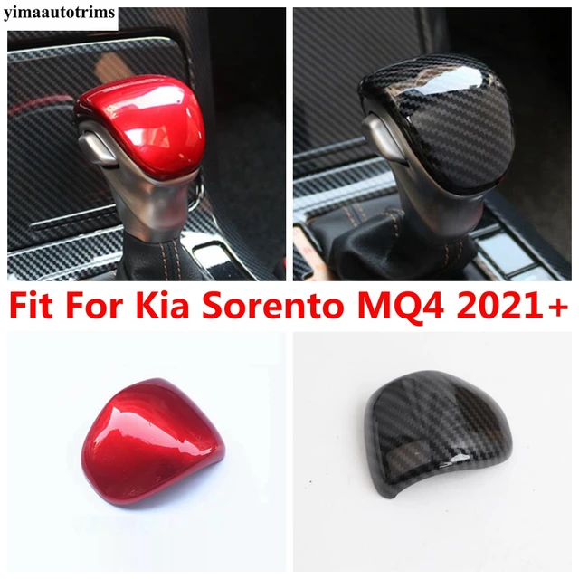 Car Gear Lever Head Shift Knob Decor Cover Trim For Kia Sorento