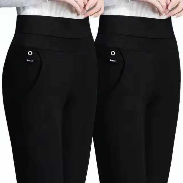 Office Lady Korean Fashion Straight Pants