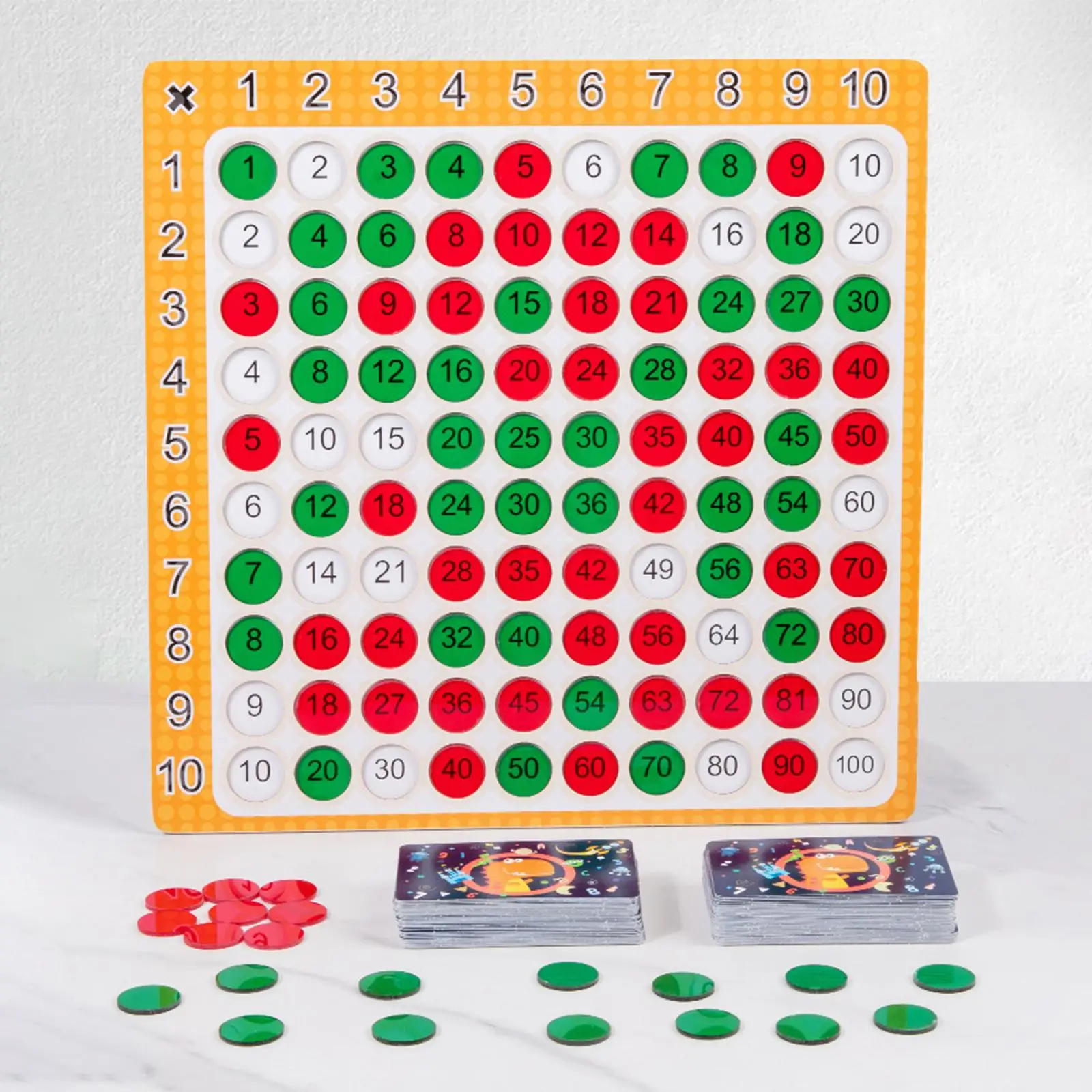 

Educational Board Games Wooden Math Block Board for Children Girls Boys