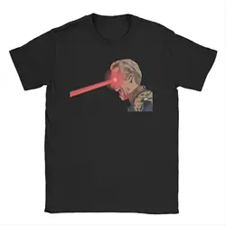 Homelander Laser Eyes Graphic Cotton Crewneck Tee - Unisex Short Sleeve Top - XXXL (1)