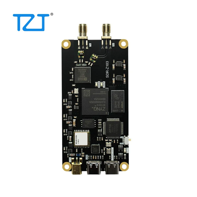 TZT SDR-Z103 AD9363+ZYNQ7010 소프트웨어 정의 라디오 1R+1T/2R+2T 개발 보드 QPSK BPSK FM AWGN GPS PlutoSDR과 호환 가능