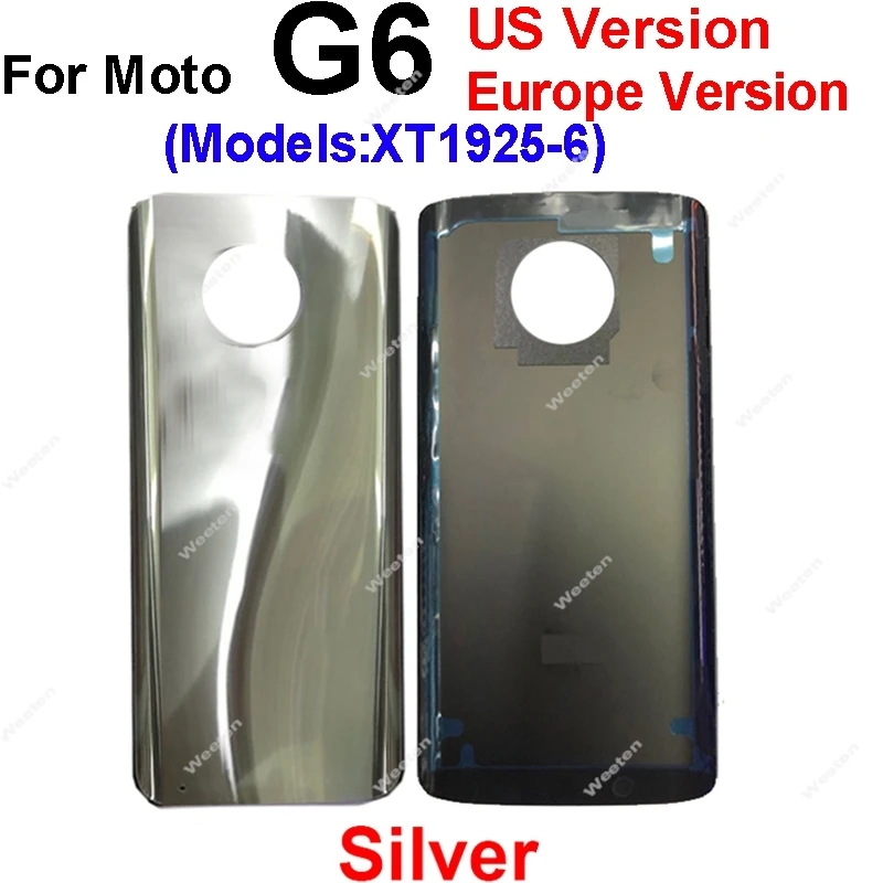 Rear Battery Cover Case For Motorola Moto G6 G6 Play G6 Plus Back