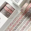 8Pcs Retro Washi Tapes Scrapbooking Supplies Grid Washitape Diary Decoration Stationery Cinta Adhesiva Decorativa Washi Tape 4