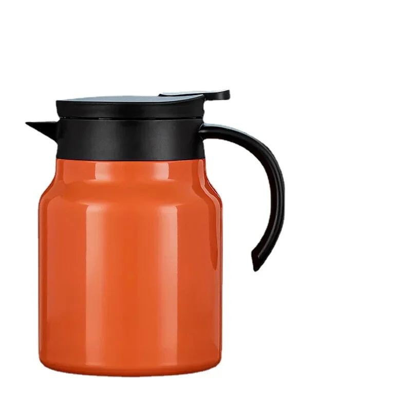 Portable Stainless Steel Thermos Teapot 1000ML Thermal Insulated With Debris Filter For Home Office tea pot