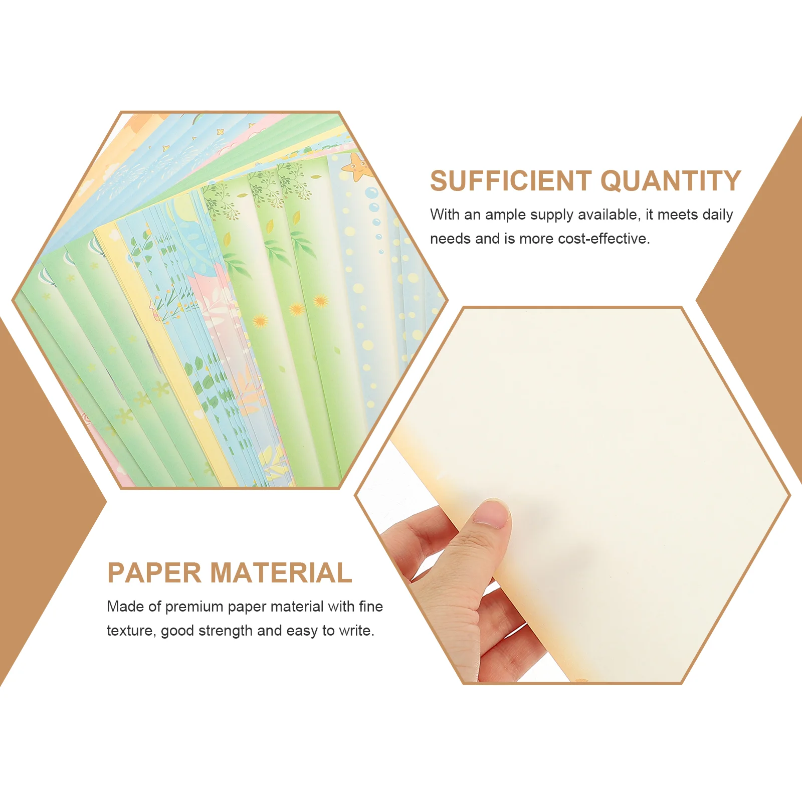 50 Sheets A4 Lace Computer Paper Color Copy Painting Printing 1 Pack DIY Printed Folding Decorative Delicate Printer Paper