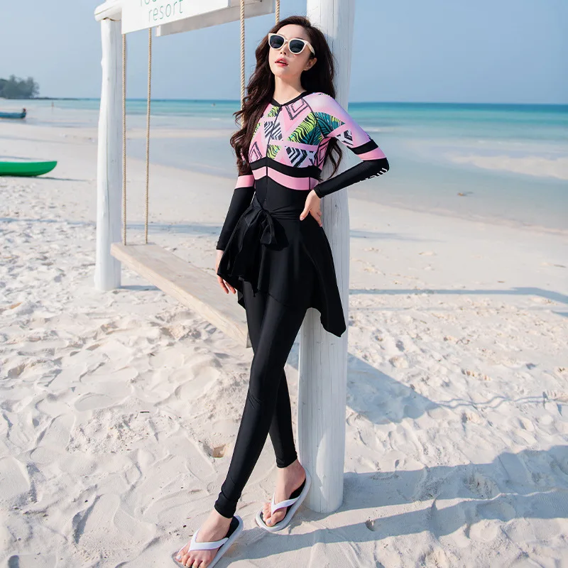 Swimwear Women Modest Full Covered Swimsuit - Image 2