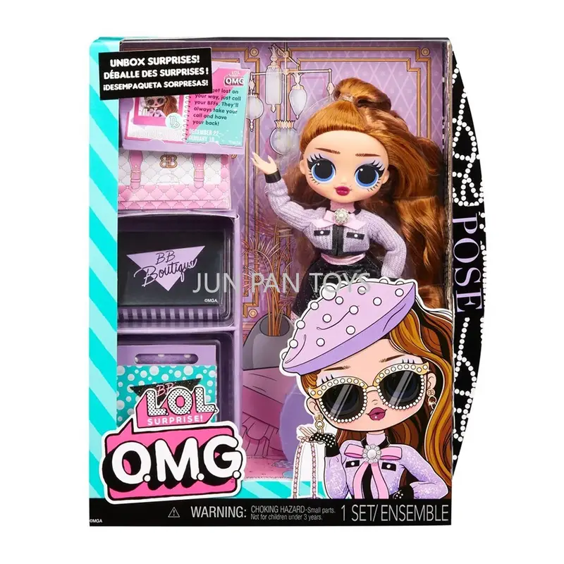 Original LOL Surprise OMG Sunshine Makeover Fashion Doll with Color-Changing Hair by Sun - Kids Gift Teen Fashion Toy Collection - Image 20