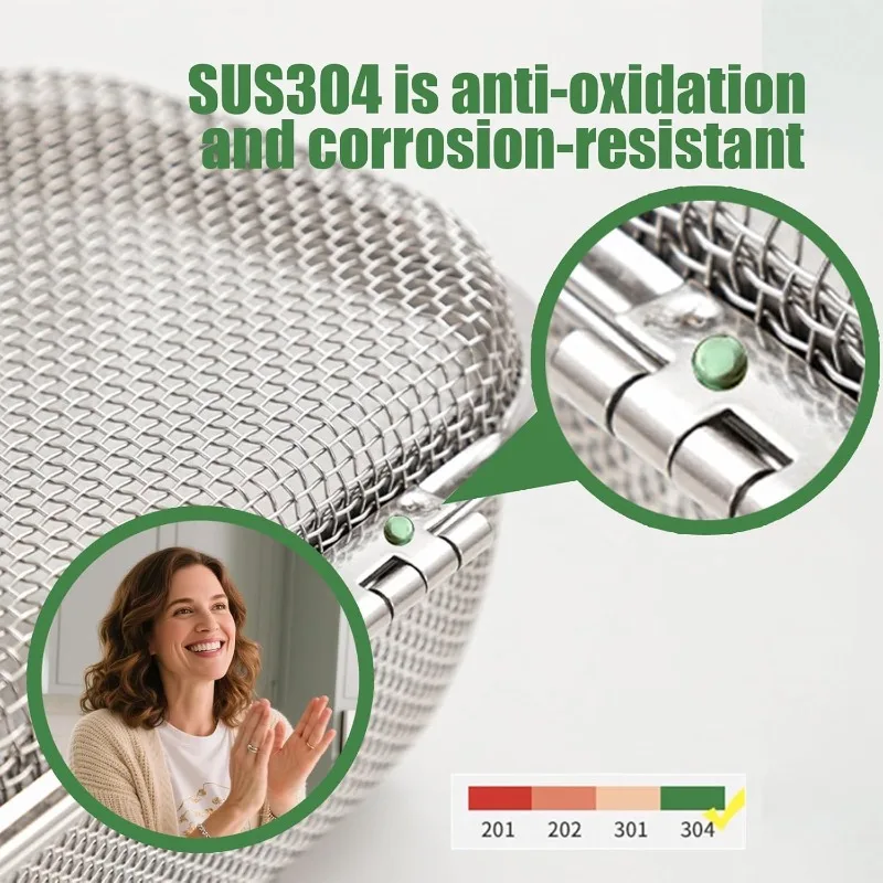 304 Stainless Steel Dishwasher Utensil Basket - Universal Cutlery Tray for Chopsticks, Knives, Forks & Small Items (Silver)