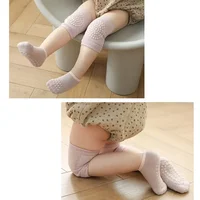 2pcs/lot Summer Baby Knee Pads Socks Set Anti Slip Socks Kid Crawling Safety Floor Socks Knee Protector for Girls Boy 5