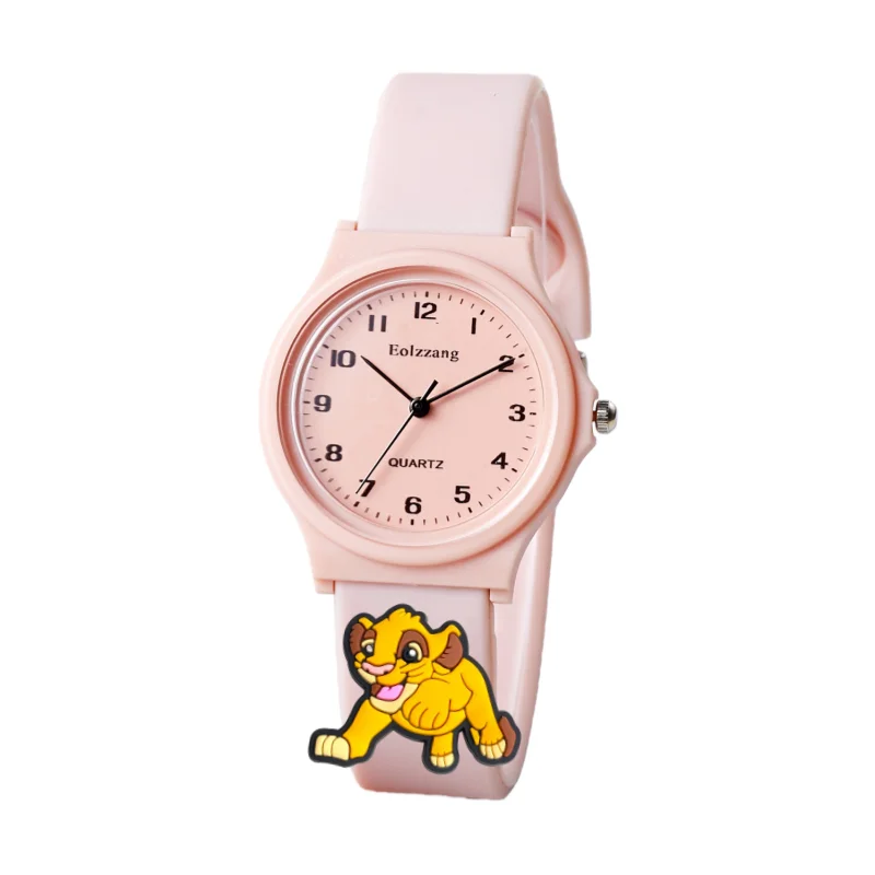 Kawaii Lion King Simba Cartoon Kids Wristwatch – Minimalist Cute Design