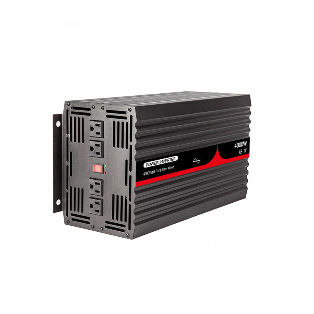 4000W Pure Sine Wave Power Inverter DC12V/24V/48V AC100-120V AC220-240V With Ove
