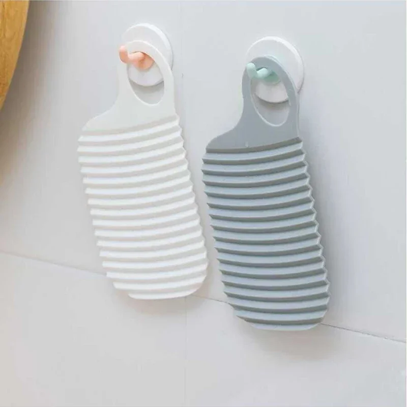 New Mini Household Washboard Small Washing Board Non Slip Laundry Mat Soft Foldable Laundry Board Travel Attire Portable