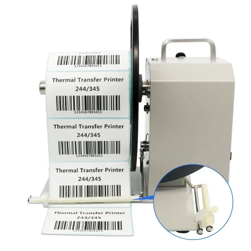 새로운 전기 바코드 용지 라벨 용지 되감기 기계 세척 라벨 용지 자체 접착 자동 되감기 기계 10