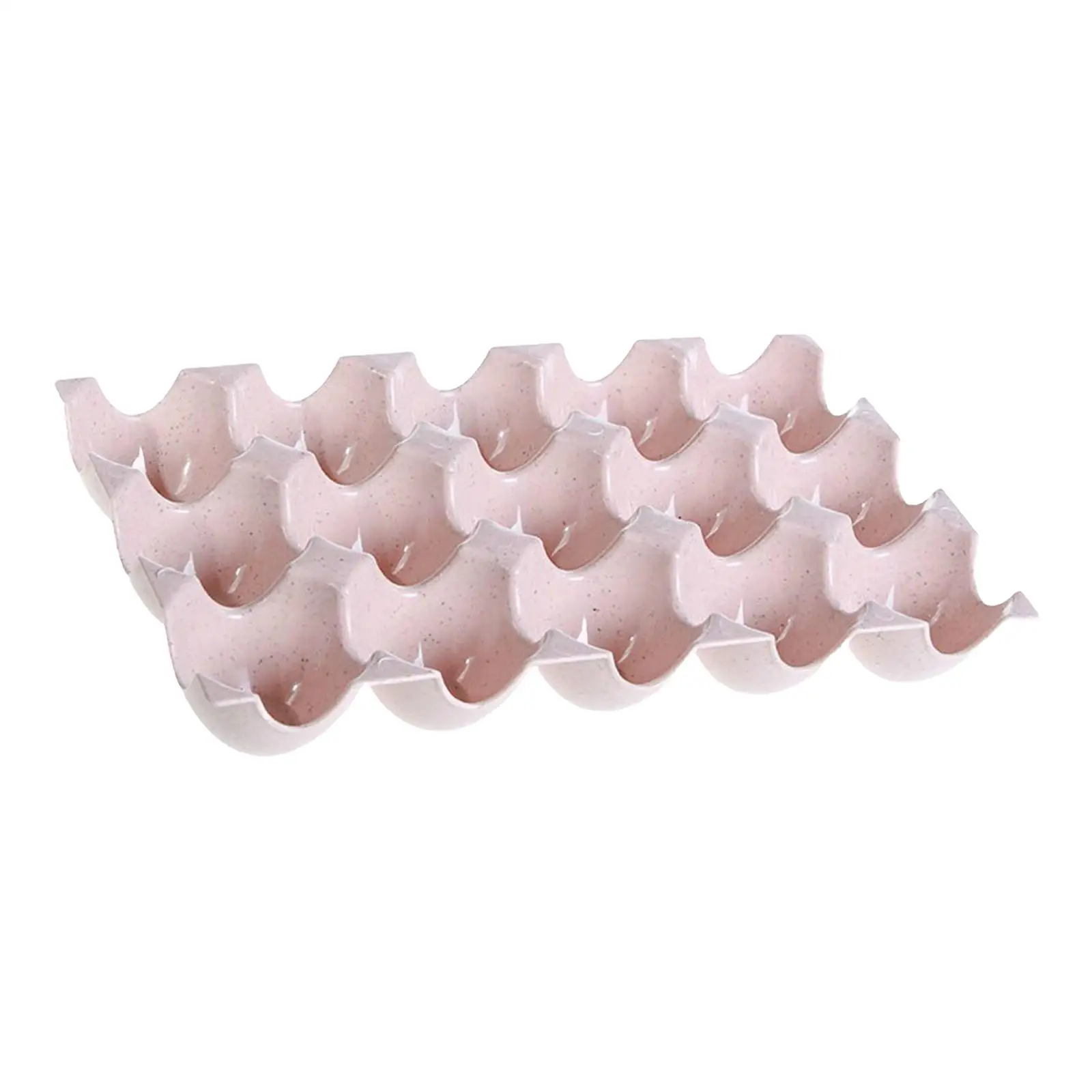 15 Grids Egg Holder Organization Durable Stable Refrigerator Egg Organizer for Refrigerator Countertop Cabinet Restaurant egg storage box