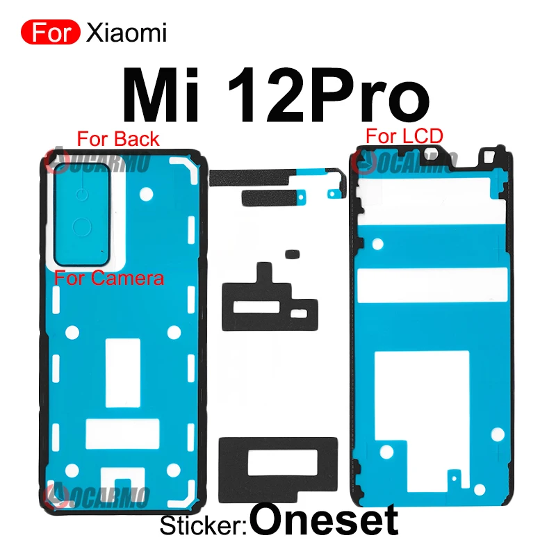Enhanced Fullset Sticker Back Cover with Adhesive Glue Replacement