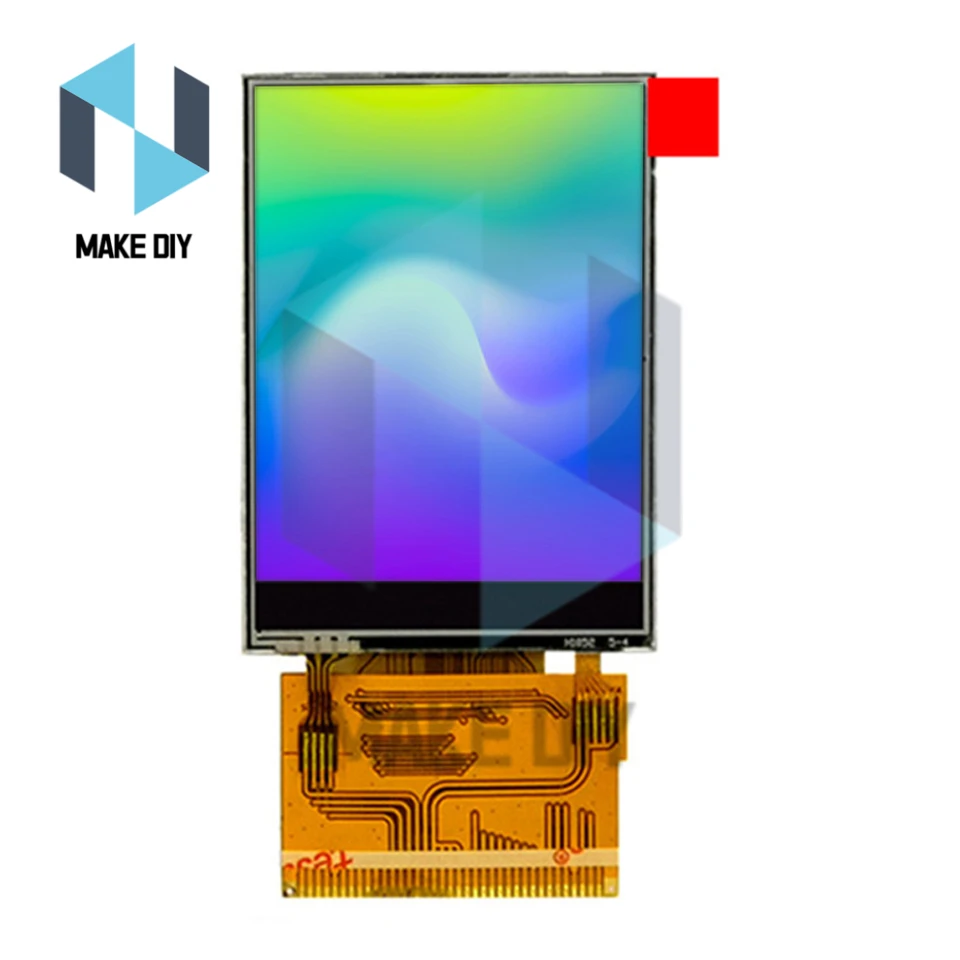 

37 Pin 2.8 inch TFT LCD Module ST7789V Controller 320*240 RGB Full Color Touch Panel Screen MCU8080 Parallel Port For Arduino