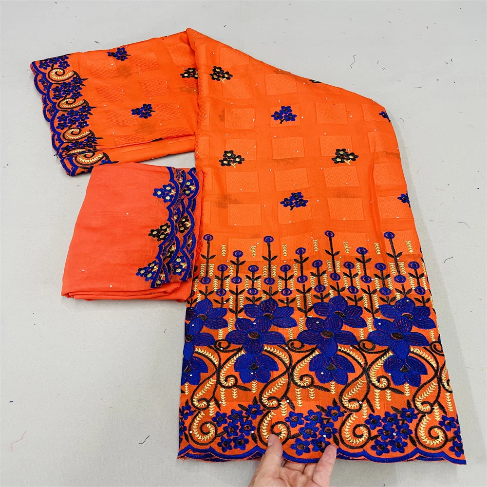 

5+2 Y Swiss Lace Fabric 2022 Dubai Heavy Stones Embroidery African Lace Fabrics 100% Cotton Swiss Voile Lace For DRESS h22-71