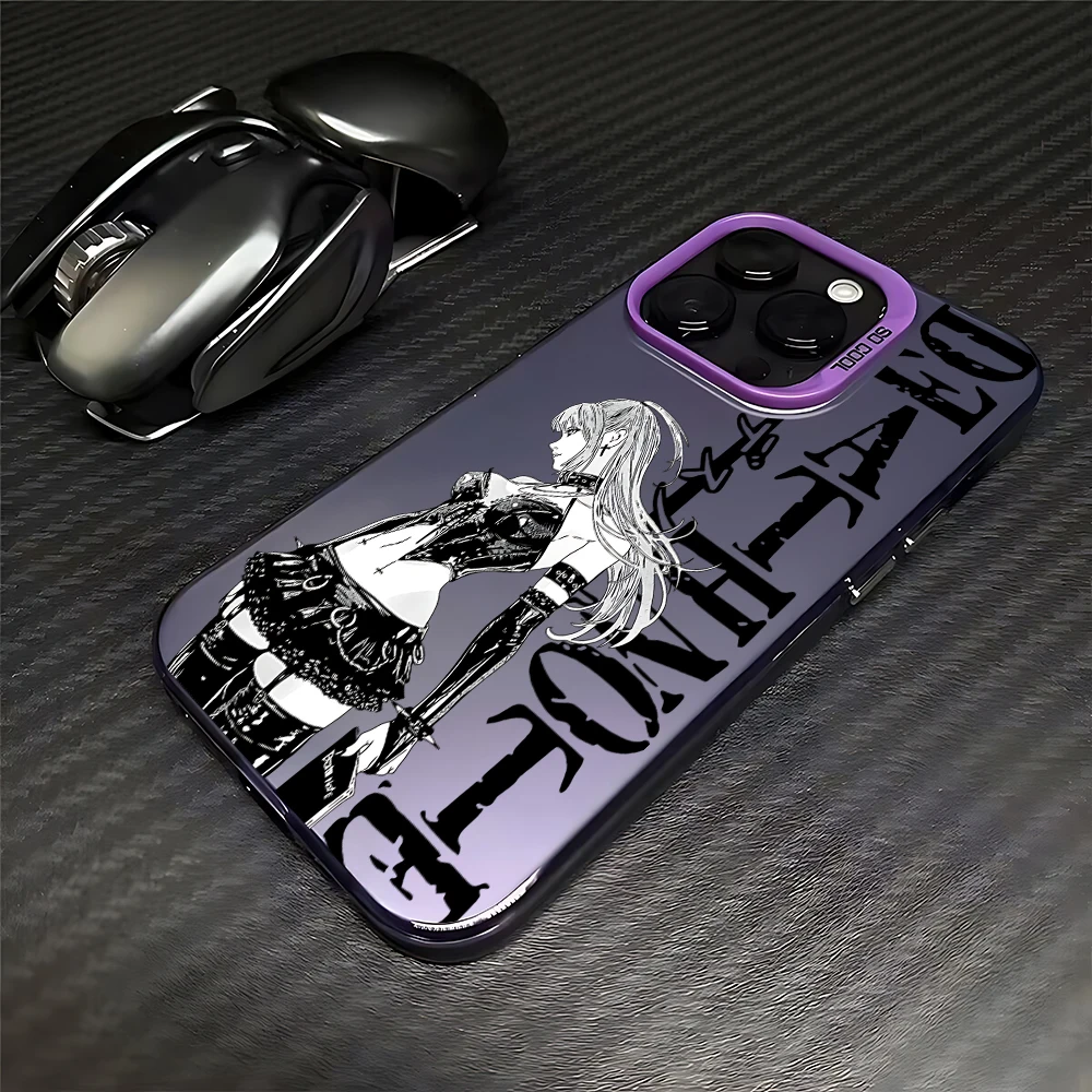 Anime Death Note Anti-Fall Matte Phone Case with Back Cover Protection