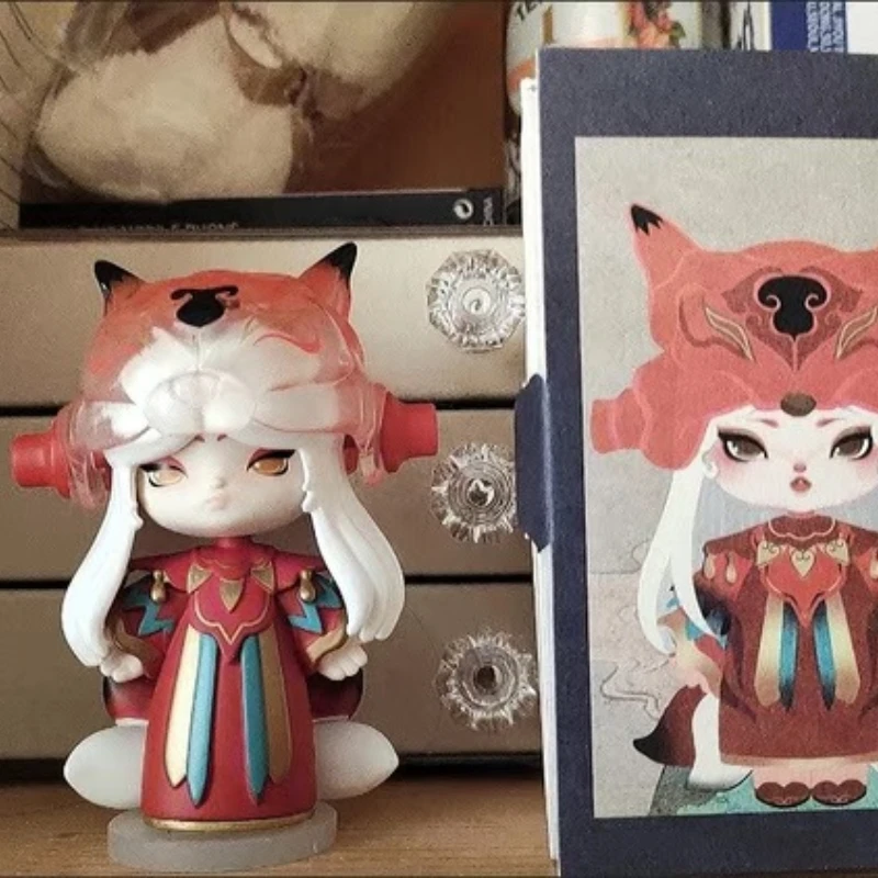 

Необычные истории в китайском стиле Liaozhai глухая коробка Toy Caja Ciega Girl Cute Kawaii Doll мешочек с сюрпризом модель подарок на день рождения