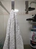 Stainless Steel Over Glass Door Shower Door Back Shower Towel Rack S-Shape Bathroom Bathrobe Hanger Holder Hooks 5