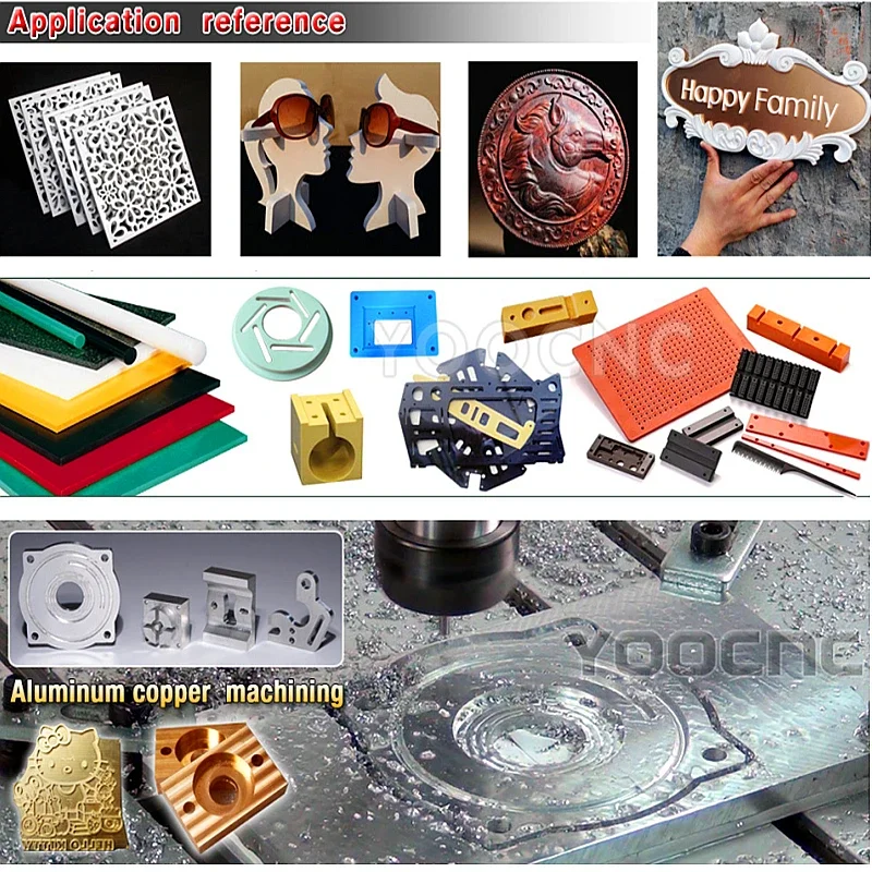 LY 8060Z 2200W 알루미늄 목재 조각기 목재 라우터 리니어 가이드웨이 레일 4축 핸들 USB 포트 포함 DIY 금속 작업용