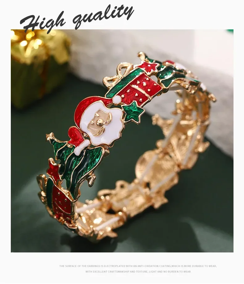 Christmas Santa Claus Cute Bracelet 5