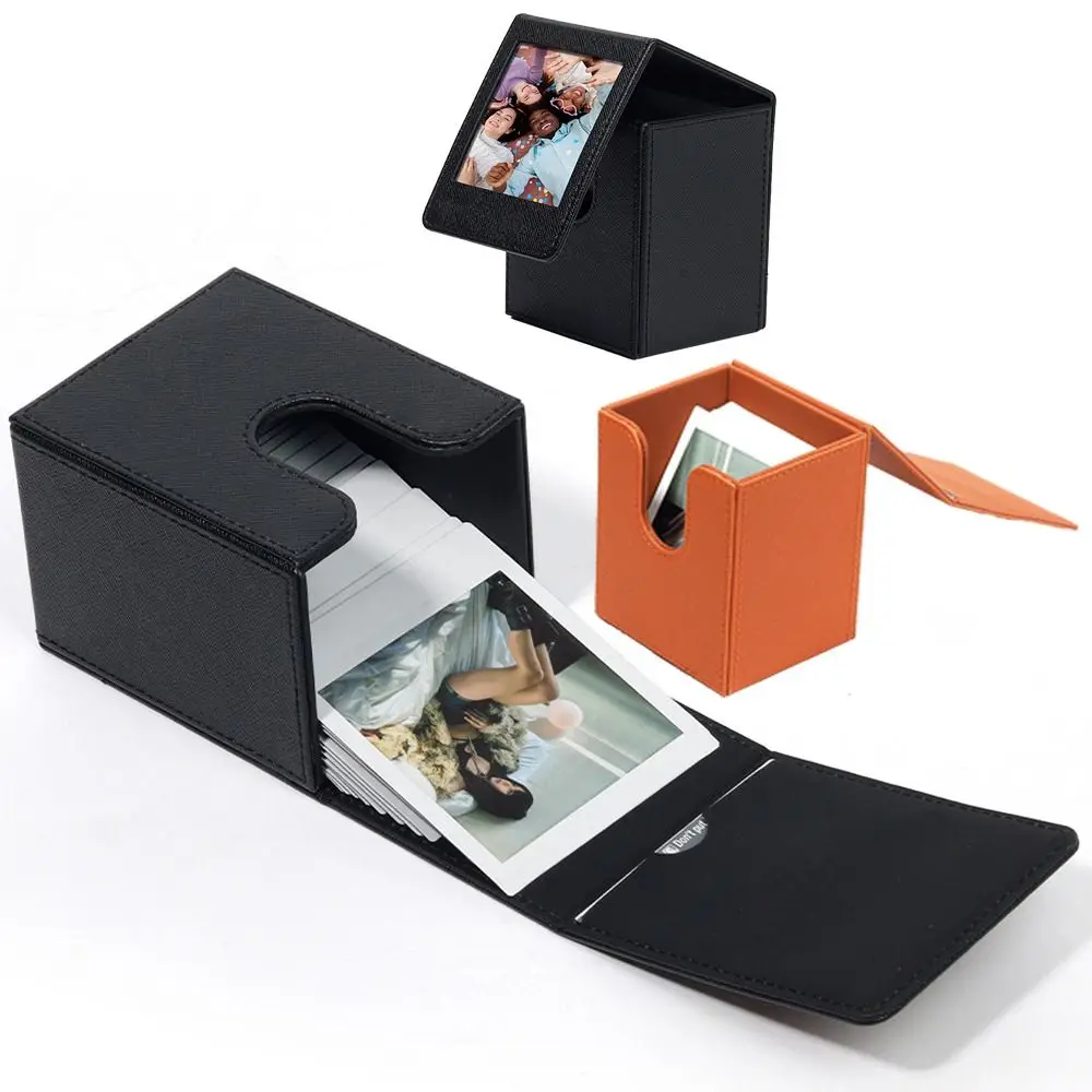 PVC Photo Storage Box for 4 Inch Instant Camera Pictures