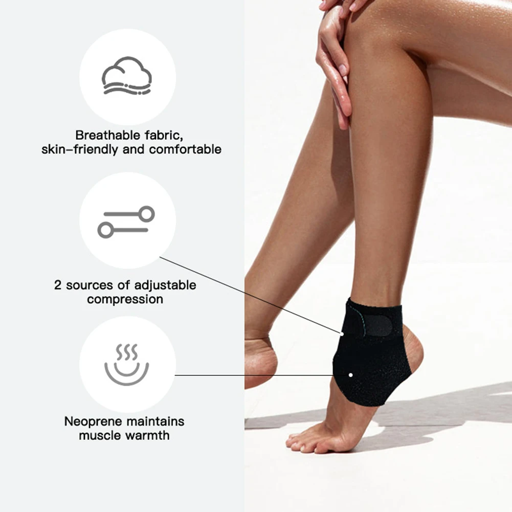 

Ankle Heel Protectors For Women Men Skin-Friendly Comfy Sockings For Outdoor Indoor