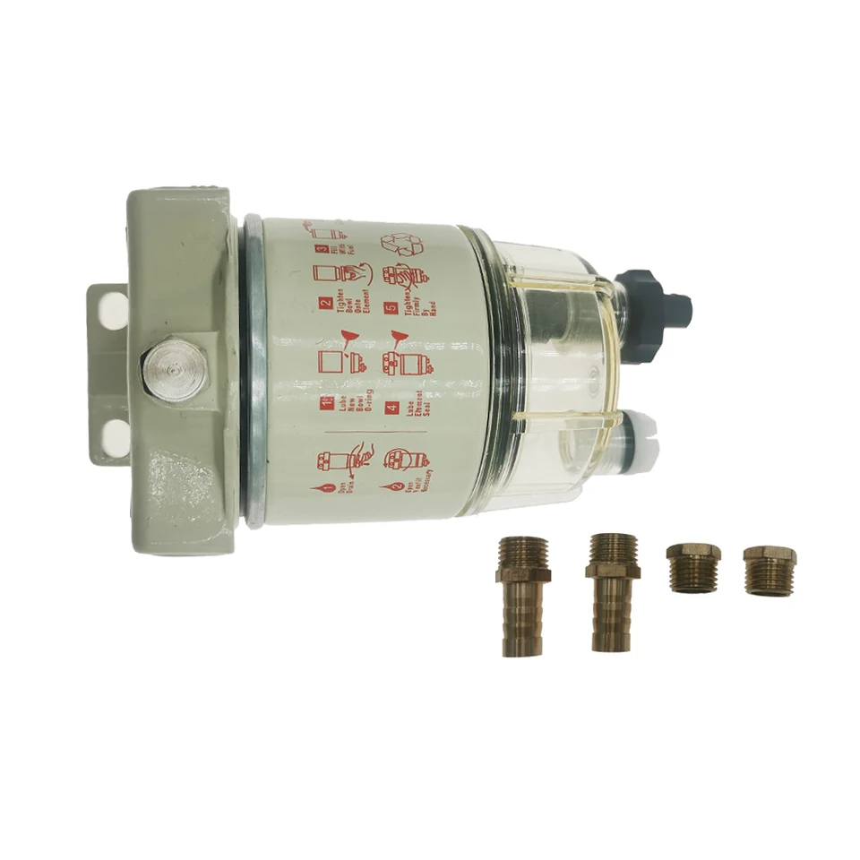 thumbnail image 2 of Racor Diesel Engine Fuel Filter 2 Micron Spin-On Replacement Water 2 of 13