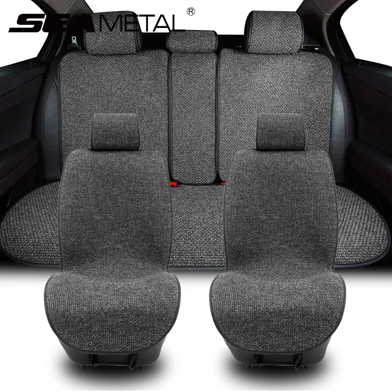 Breathable Linen Car Seat Covers for Sedan Suv Pick Up