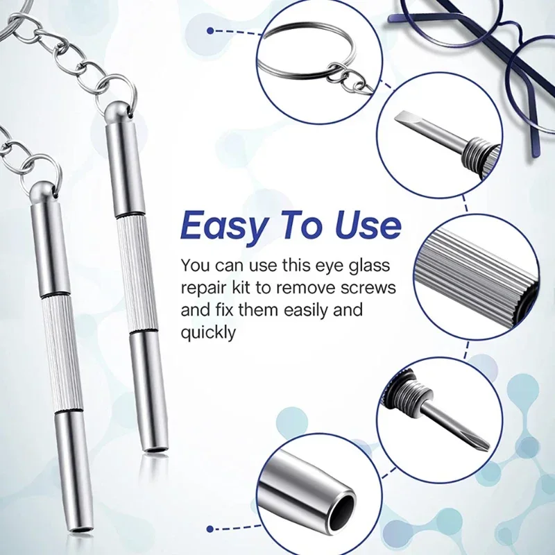 EasyULT Tournevis Précision Mini 28 En 1 Kit, Kit De Tournevis 28 Pièces Outils De Réparation