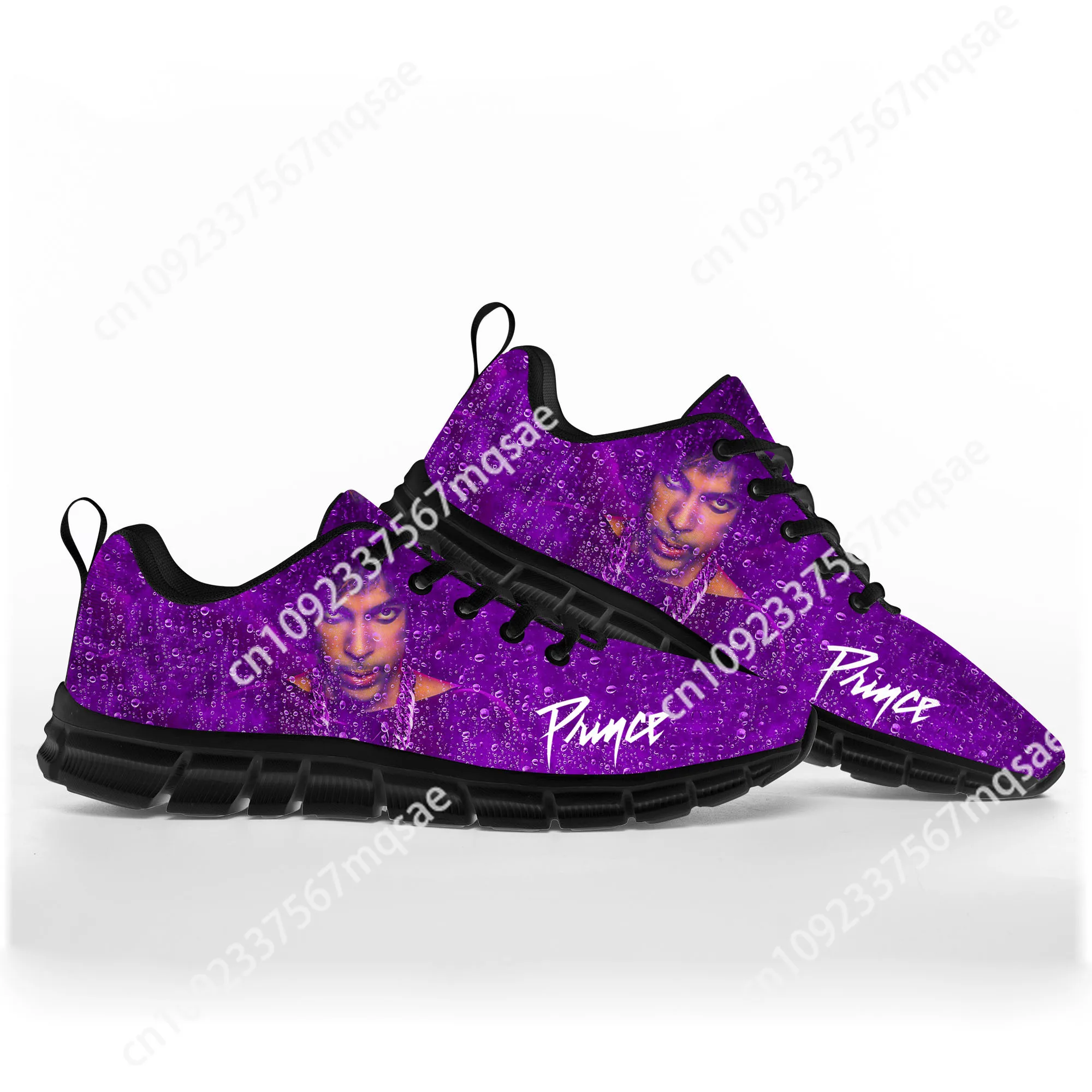 Prince Rogers Nelson Purple Rain Sports Shoes Mens Women Teenager