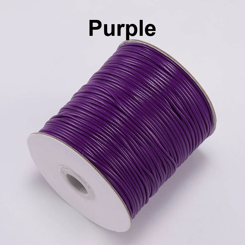 Luxurious Waxed PU Leather Cord for DIY Jewelry and Handmade Accessories, 20m