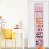 4/6 Layer Multi-functional Fabric Storage Bags Hanging Bag for Behind The Door Underwear Bra Pants Clothes Toys Doll Organizer 4